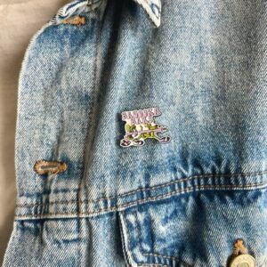 Bazooka Bar Logo Pin badge